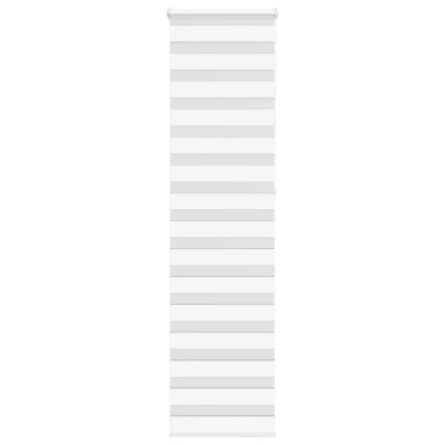 Afbeelding van vidaXL Zebra rolgordijn 60x230 cm stofbreedte 55,9 polyester wit