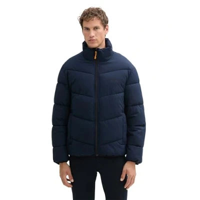 Afbeelding van TOM TAILOR Denim Heren 1043794 jas, 10668 Sky Captain Blue, XXL, XXL