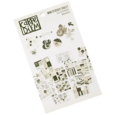 Afbeelding van Simple Stories Carpe Diem Wondermooie mini stickers, papier, meerkleurig, 17,1 x 10,2 0,4 cm