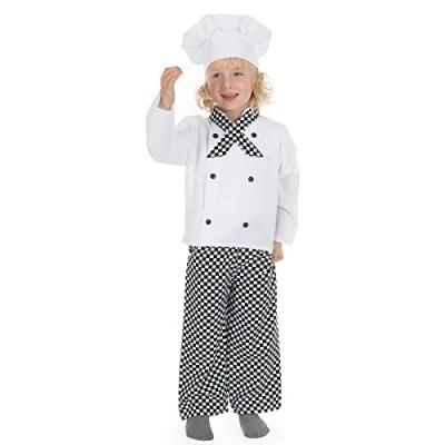 Afbeelding van PRETEND TO BEE Chef/Baker verkleedkostuum voor kinderen/peuters, 2 3 jaar