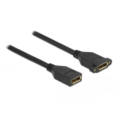 Afbeelding van Delock DisplayPort 1.2 Kabel Buchse zu zum Einbau 4K 60 Hz 2 m