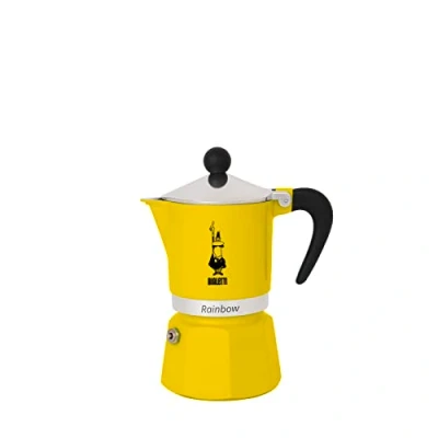 Afbeelding van Bialetti Rainbow koffiezetapparaat geel 0.06 L