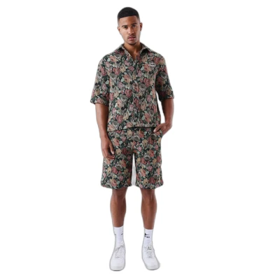 Afbeelding van Project X Paris Fleurie Shorts, Heren, Maat: Large, Noir