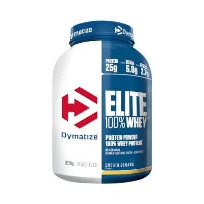 Afbeelding van Dymatize Elite Whey Protein 2100gr Banaan