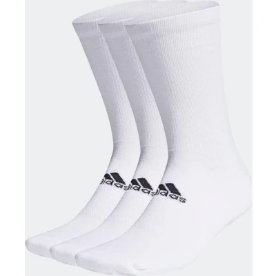 Afbeelding van Adidas 3 paar Heren Golf Sokken Lang Wit Maat 48 51