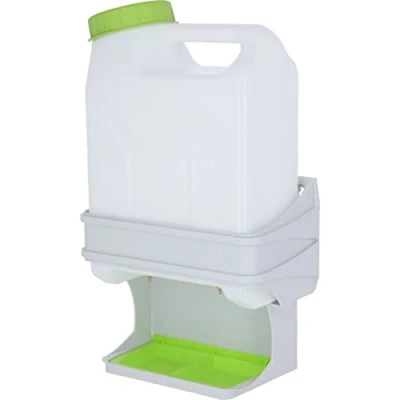 Afbeelding van SmartCoop Drinkfles voor gevogelte van KERBL kippenwaterdonatie waterjerrycan vorstvrij natuurlijke scheppingsbeweging de kippen
