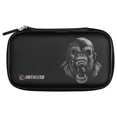 Afbeelding van RUTHLESS Dart Case Professionele Darts Opslag Portemonnee, Zwart, Gorilla