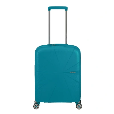 Afbeelding van American Tourister Starvibe Spinner 55 EXP verdigris Harde Koffer