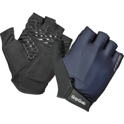 Afbeelding van GripGrab ProRide RC Max Korte Vinger Zomer Fietshandschoenen met Padding Navy Blauw Heren Maat S