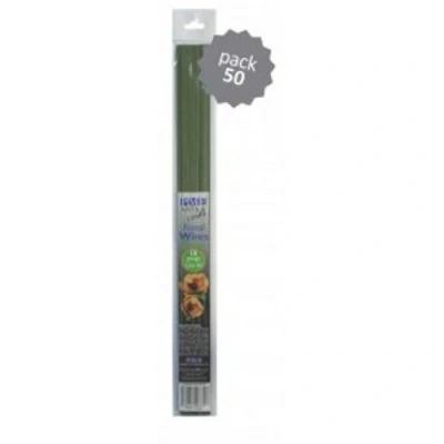 Afbeelding van PME Bloemdraad groen 30 gauge (50 stuks)