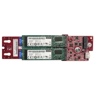 Afbeelding van Lenovo M.2 x4 NVMe 2 Bay Kit, Server accessoires