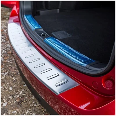 Afbeelding van tuning art 801R Roestvrijstalen Achterbumperprotector voor Mazda 6 3 Typ GJ Combi