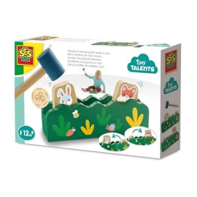 Afbeelding van SES houten hamerbank kiekeboe