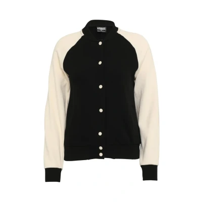Afbeelding van Urban Classics Jas, Dames, Maat: XS, Black whitesand