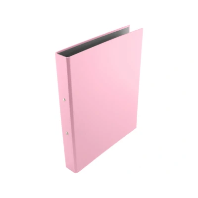 Afbeelding van Ringband Kangaro A4 2r O 25mm roze pastel per 10