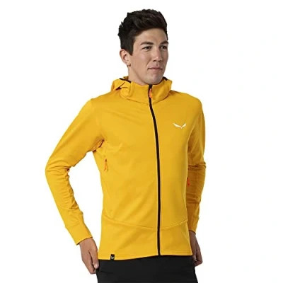Afbeelding van Vest Salewa Men Puez Polarlite Hooded Gold XXL