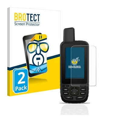 Afbeelding van BROTECT (2 Stuks) Schermbeschermer voor Garmin GPSMAP 67 Screen Protector Transparant
