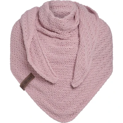 Afbeelding van Knit Factory Sally Halsdoek, Dames, Maat: One Size, Pink
