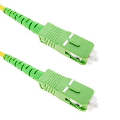 Afbeelding van BeMatik Glasvezelkabel 10 meter SC / APC singlemode simplex 9/125 OS2