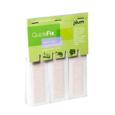Afbeelding van QuickFix Navulling Elastic Long pleisters