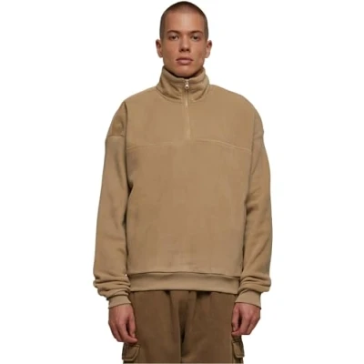 Afbeelding van Urban Classics Basic Polar Fleece trui, Heren, Maat: XL, Warmsand