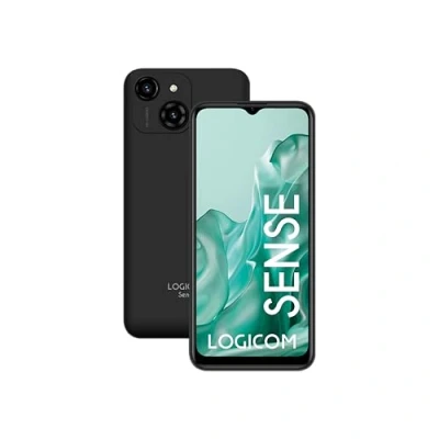 Afbeelding van Logicom Sense Smartphone 4G 4GB Octa Core 64GB+256GB 50 Megapixel Android 14 6,5inch Zwart