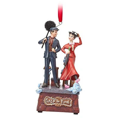 Afbeelding van Disney Mary Poppins and Bert Singing Living Magic Sketchbook Ornament