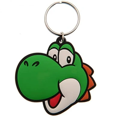Afbeelding van Super Mario Yoshi Rubber Keychain