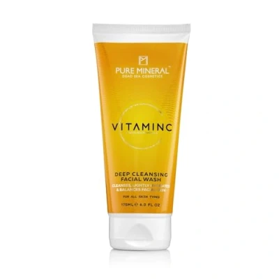 Afbeelding van Pure Mineral Vitamin C Deep Cleansing Facial Wash Dead Sea Minerals (Vitamine Gezichtsreiniger Dode Zee Mineralen)