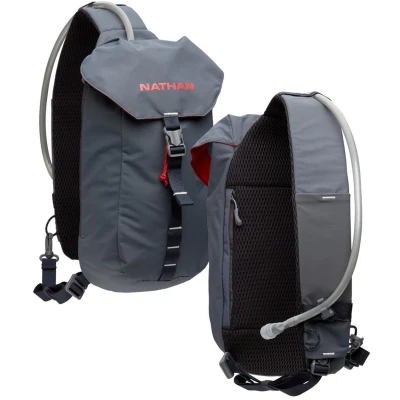 Afbeelding van Nathan Run Sling 6L Charcoal/Ribbon Red One size