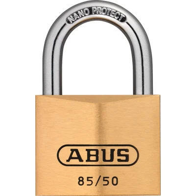 Afbeelding van ABUS Cilinderhangslot breedte slotlichaam 50 mm messing verschillendsluitend 1 stuk 80631