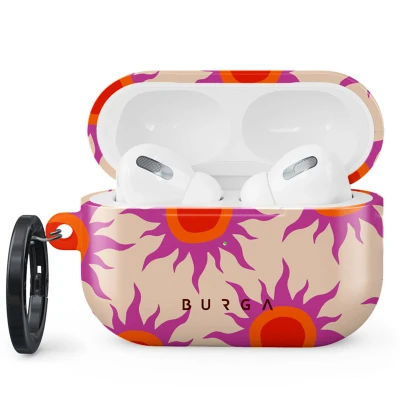 Afbeelding van Hardcase voor de Apple Airpods Pro 2 Sunset Glow hoesje Burga case Meerkleurig Kunststof