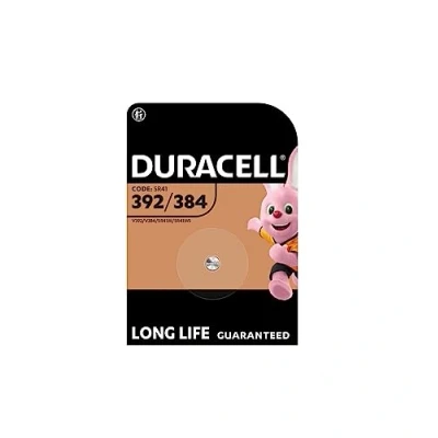 Afbeelding van 1 x Duracell 392/384 (1 blister met batterij) batterij (SR41/V392/V384/SR41W/SR41WS)
