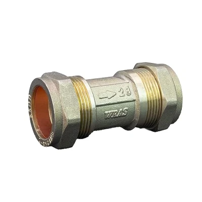 Afbeelding van 28mm Enkele Terugslagklep WRAS Goedgekeurde Compressie Montage Niet Eenrichtingsisolatieklep DZR (28mm)