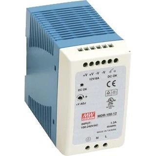Afbeelding van Meanwell voeding mdr100 12vdc 7 5a mdr 100 12