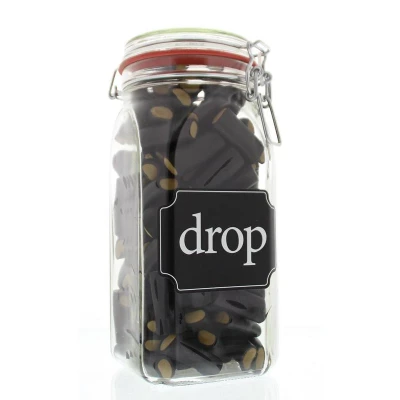 Afbeelding van Kindlys Weckpot Snoep Drop 1000g