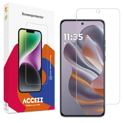 Afbeelding van Accezz Screenprotector Geschikt voor Motorola ThinkPhone 25 / Edge 50 Neo Gehard Glas