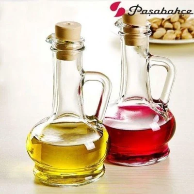 Afbeelding van Olivia Olie en Azijnset Handvat Glas 2st 260ml