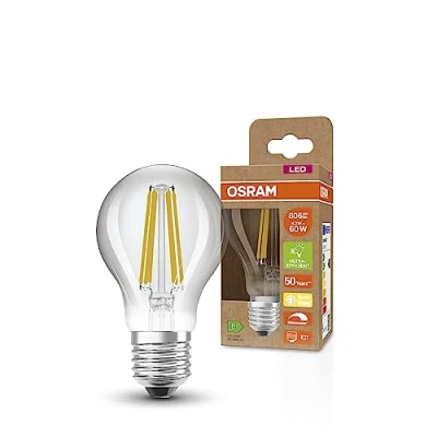 Afbeelding van OSRAM 4099854067112 LED lamp Energielabel B (A G) E27 Ballon 4.3 W = 60 Warmwit (Ø x h) mm Dimbaar 1 stuk(s)
