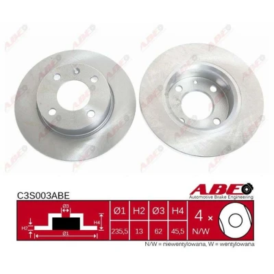 Afbeelding van ABE Remschijven C3S003ABE