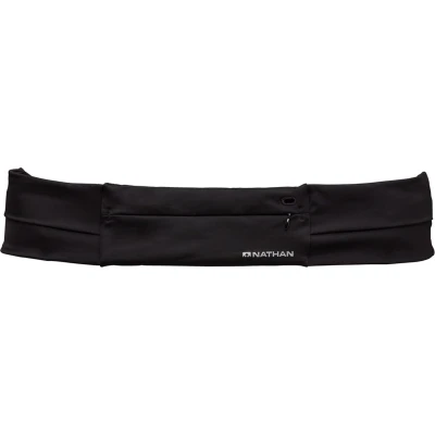 Afbeelding van Nathan The Zipster Adjustable Fit 2.0 Running Belt Zwart Black One Size