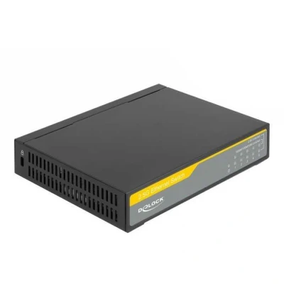 Afbeelding van Delock 2,5 Gigabit Ethernet Switch 5 Port