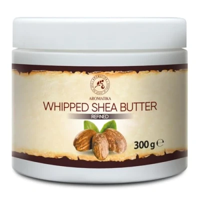 Afbeelding van Shea Butter Whipped Refined 300g Butyrospermum Parkii Natuurlijke Body Massage Intensieve Verzorging voor Gezicht Lichaam Haar