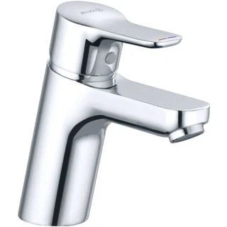 Afbeelding van Kludi pure en easy wastafelmengkraan zonder waste 70 chroom 370280565