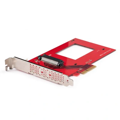 Afbeelding van StarTech.com U.3 naar PCIe Adapter Kaart, 4.0 x4 voor 2.5 NVMe SSDs, SFF TA 1001 P