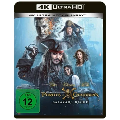 Afbeelding van Pirates of the Caribbean Salazars Rache UHD Blu ray: 4K Ultra HD ray +