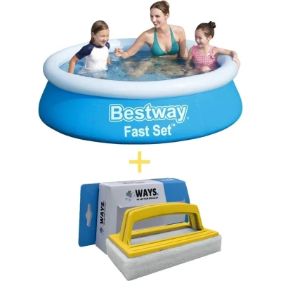 Afbeelding van Bestway Zwembad Fast Set 183 x 51 cm Inclusief Scrubborstel