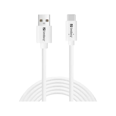 Afbeelding van Sandberg 336 14 USB kabel 2.0 2 m C A Wit