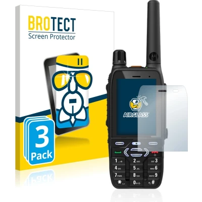 Afbeelding van BROTECT Screenprotector voor Motorola MXP600 Folie Beschermfolie Beschermglas transparant (3 Stuks)