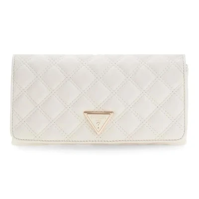 Afbeelding van GUESS Schoudertas Giully II Xbody Flap Organizer Cream White Crème